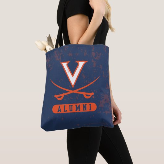Virginia Cavaliers Alumni in de war Tote Bag (Dichtbij)
