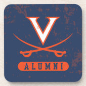 Virginia Cavaliers-alumni in wanhoop Bier Onderzetter (Voorkant)