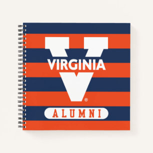 Virginia Cavaliers Alumni Stripes Notitieboek