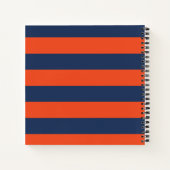 Virginia Cavaliers Alumni Stripes Notitieboek (Achterkant)