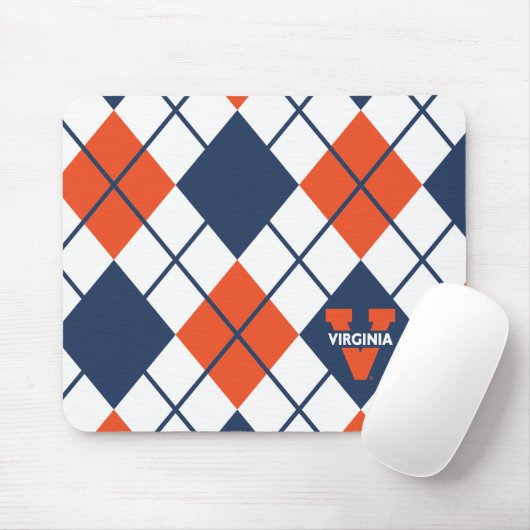 Virginia Cavaliers Argyle Muismat (Met muis)