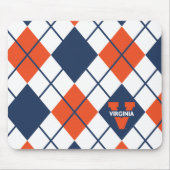Virginia Cavaliers Argyle Muismat (Voorkant)