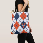 Virginia Cavaliers Argyle Tote Bag (Dichtbij)