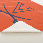 Virginia Cavaliers Basketbal Sherpa Deken (3/4)