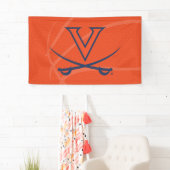 Virginia Cavaliers Basketbal Spandoek (Insitu)