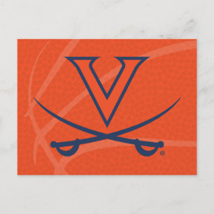 Virginia Cavaliers Basketbal Uitnodiging Briefkaart
