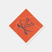 Virginia Cavaliers Basketball Servet (Hoek)
