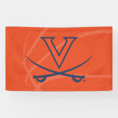 Virginia Cavaliers Basketball Spandoek (Horizontaal)