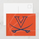 Virginia Cavaliers Basketball Uitnodiging Briefkaart (Voorkant / Achterkant)