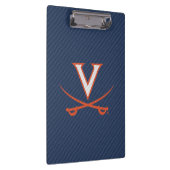 Virginia Cavaliers Carbon Fiber Klembord (Rechts)