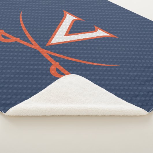 Virginia Cavaliers Carbon Fiber Sherpa Deken (3/4)