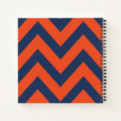 Virginia Cavaliers Chevron Notitieboek (Achterkant)