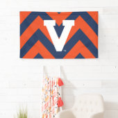 Virginia Cavaliers Chevron Spandoek (Insitu)