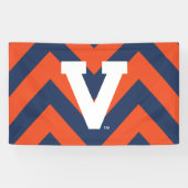 Virginia Cavaliers Chevron Spandoek (Horizontaal)
