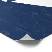 Virginia Cavaliers Color Block Distress Poster (Hoek)