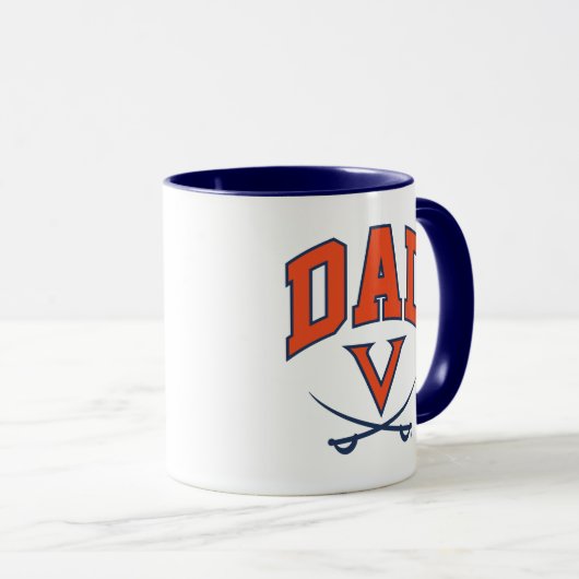 Virginia Cavaliers Dad Mok (Voorkant rechts)