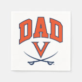 Virginia Cavaliers Dad Servet (Voorkant)