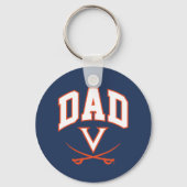 Virginia Cavaliers Dad Sleutelhanger (Voorkant)