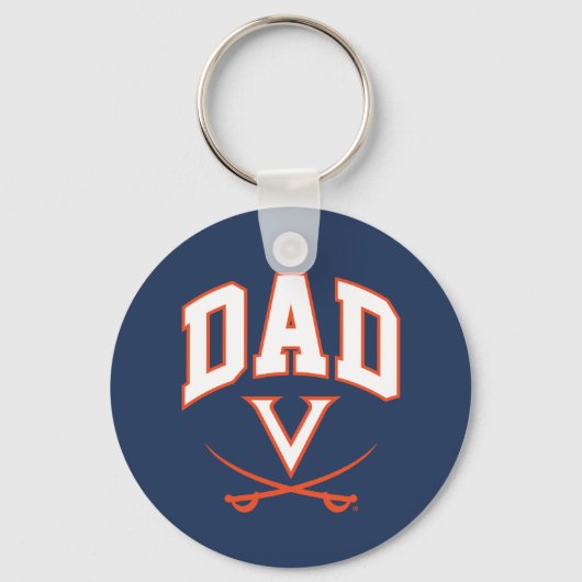 Virginia Cavaliers Dad Sleutelhanger (Voorkant)