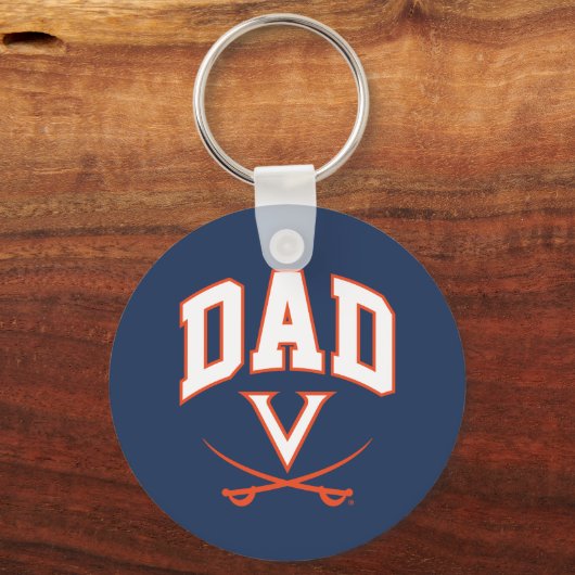 Virginia Cavaliers Dad Sleutelhanger (Voorkant)
