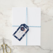 Virginia Cavaliers | Feestdagen Cadeaulabel (Met Touw)