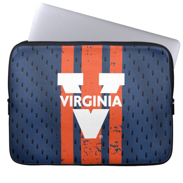 Virginia Cavaliers Jersey Laptop Sleeve (Voorkant)
