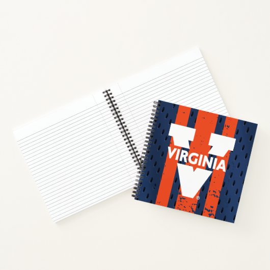 Virginia Cavaliers Jersey Notitieboek (Binnen)