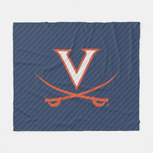 Virginia Cavaliers koolstofvezel Fleece Deken