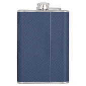 Virginia Cavaliers koolstofvezel Heupfles (Achterkant)