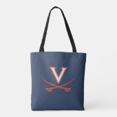 Virginia Cavaliers koolstofvezel Tote Bag (Achterkant)