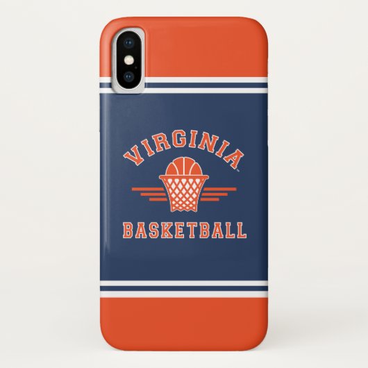 Virginia Cavaliers Logo | Basketbal Case-Mate iPhone Case (Achterkant)