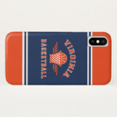 Virginia Cavaliers Logo | Basketball Case-Mate iPhone Case (Achterkant (horizontaal))