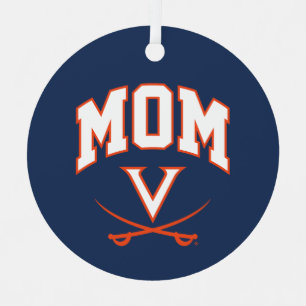 Virginia Cavaliers Mam Metalen Ornament