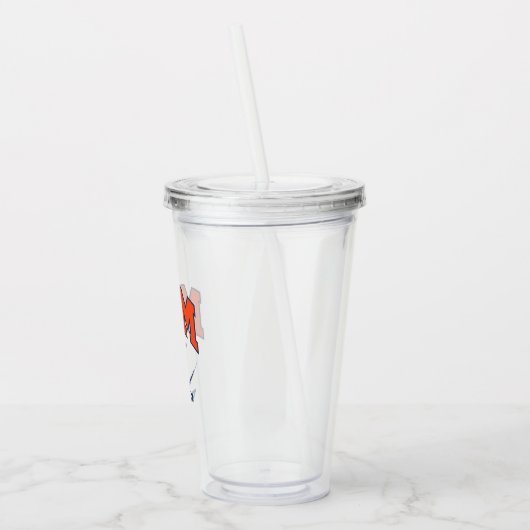 Virginia Cavaliers Mama Acryl Drinkbeker (Links)
