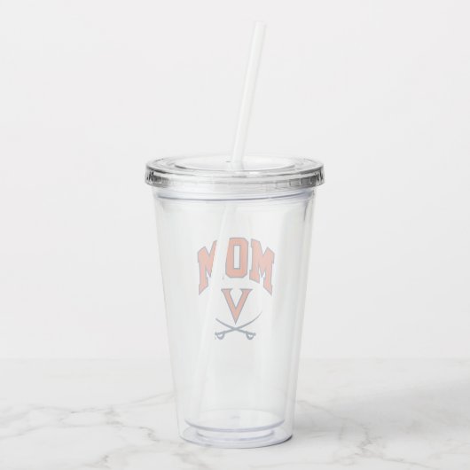Virginia Cavaliers Mama Acryl Drinkbeker (Achterkant)
