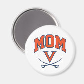 Virginia Cavaliers Mama Magneet (Voorkant / Achterkant)