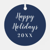 Virginia Cavaliers Mama Metalen Ornament (Achterkant)