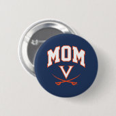 Virginia Cavaliers Mama Ronde Button 5,7 Cm (Voorkant /achterkant)