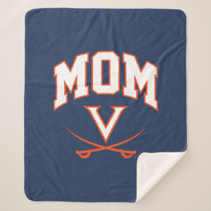 Virginia Cavaliers Mama Sherpa Deken