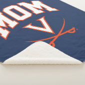 Virginia Cavaliers Mama Sherpa Deken (3/4)