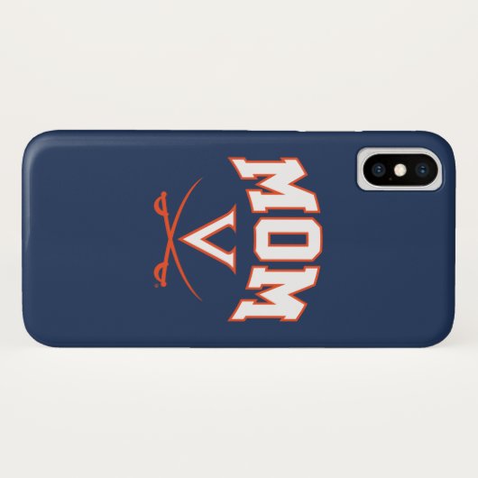 Virginia Cavaliers Moeder Case-Mate iPhone Case (Achterkant (horizontaal))