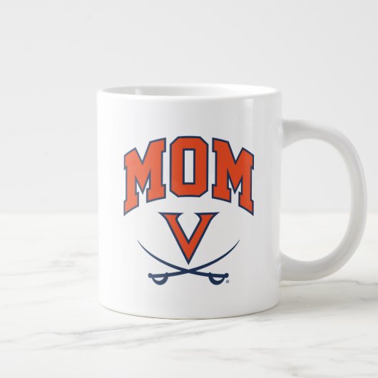 Virginia Cavaliers Moeder Grote Koffiekop (Rechts)