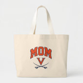 Virginia Cavaliers Moeder Grote Tote Bag (Voorkant)