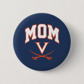 Virginia Cavaliers Moeder Ronde Button 5,7 Cm (Voorkant)