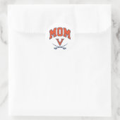 Virginia Cavaliers Moeder Ronde Sticker (Tas)