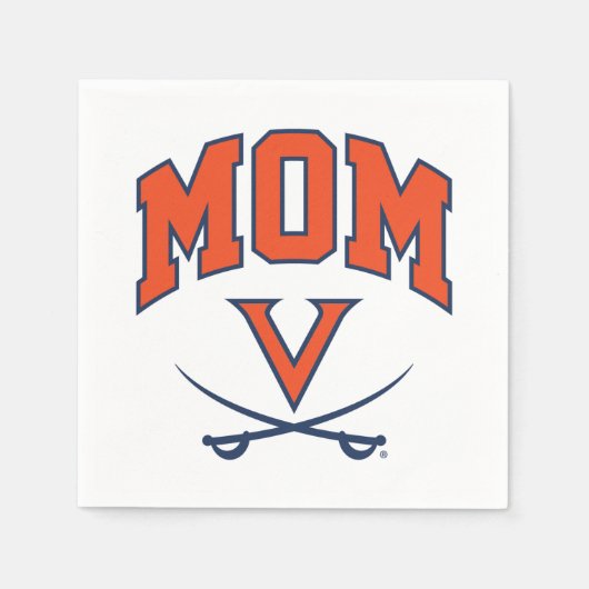Virginia Cavaliers Moeder Servet (Voorkant)