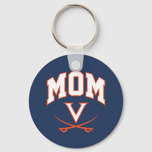 Virginia Cavaliers Moeder Sleutelhanger (Voorkant)
