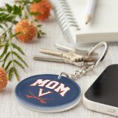 Virginia Cavaliers Moeder Sleutelhanger (Voorkant Rechts)