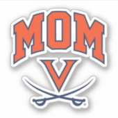 Virginia Cavaliers Moeder Sticker (Voorkant)