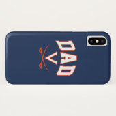 Virginia Cavaliers Papa Case-Mate iPhone Case (Achterkant (horizontaal))